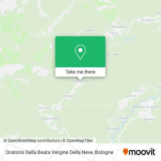 Oratorio Della Beata Vergine Della Neve map