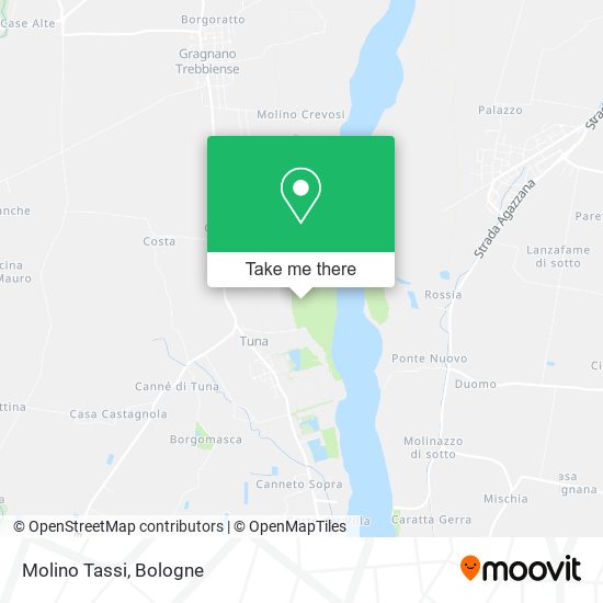 Molino Tassi map