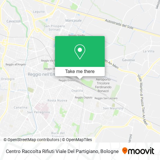 Centro Raccolta Rifiuti Viale Del Partigiano map