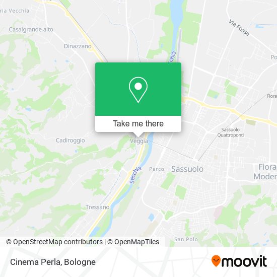 Cinema Perla map
