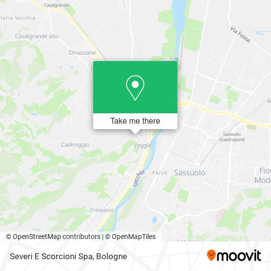 Severi E Scorcioni Spa map