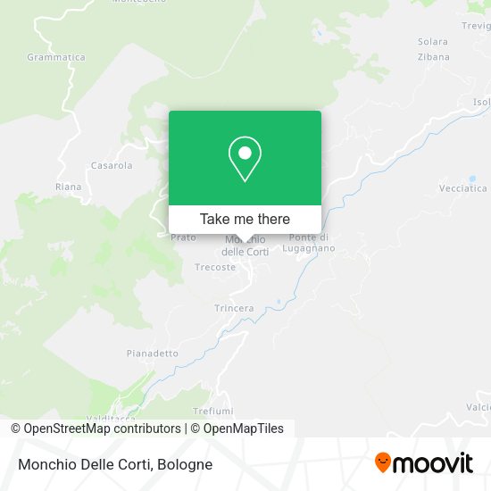 Monchio Delle Corti map