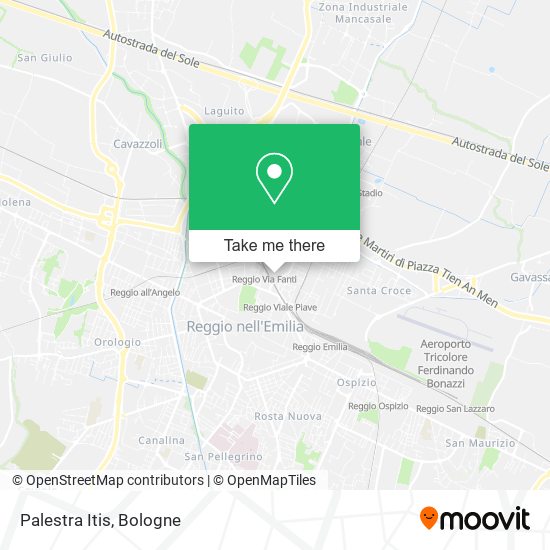 Palestra Itis map