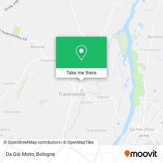 Da Giò Moto map