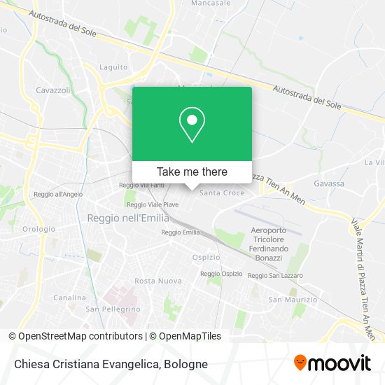 Chiesa Cristiana Evangelica map