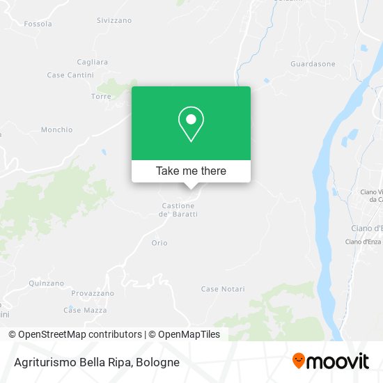 Agriturismo Bella Ripa map