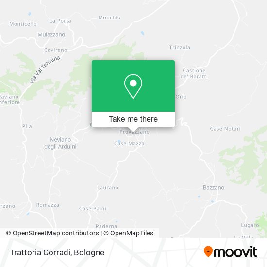 Trattoria Corradi map
