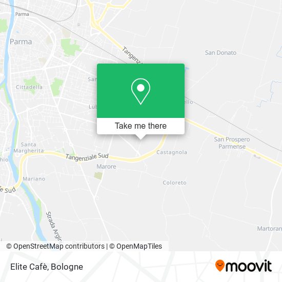 Elite Cafè map