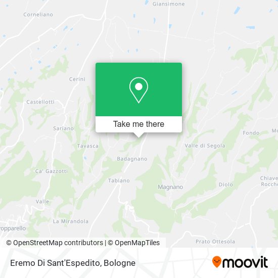 Eremo Di Sant'Espedito map