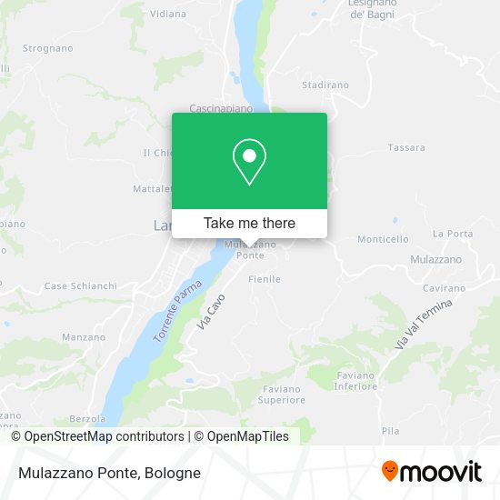 Mulazzano Ponte map