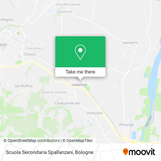 Scuola Secondaria Spallanzani map