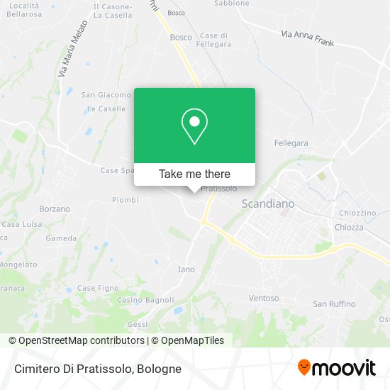 Cimitero Di Pratissolo map