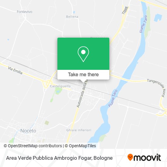Area Verde Pubblica Ambrogio Fogar map