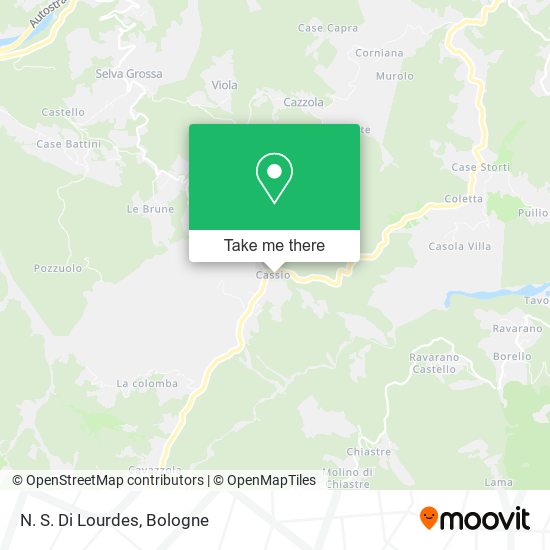 N. S. Di Lourdes map