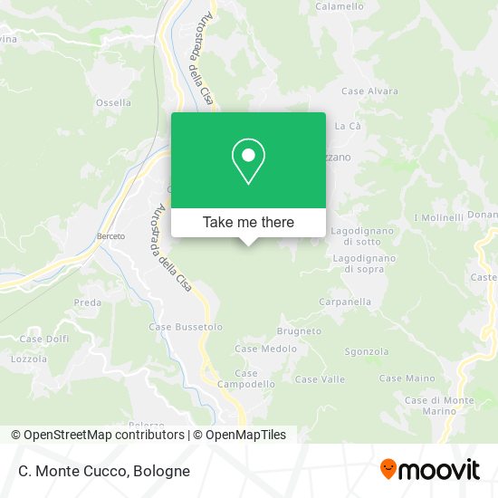 C. Monte Cucco map