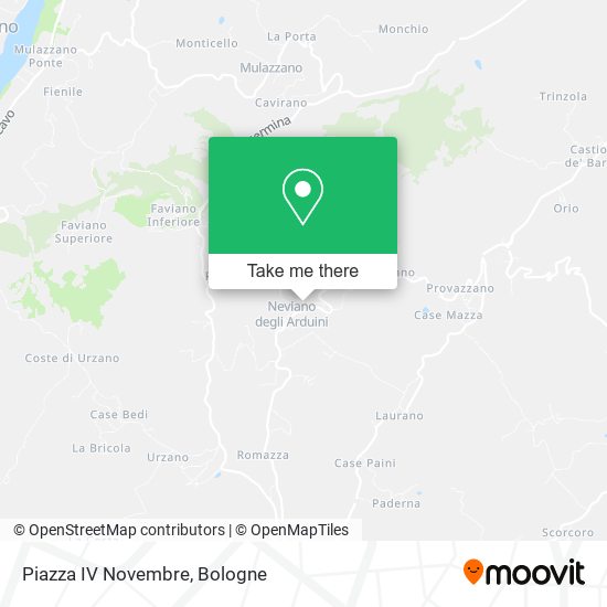 Piazza IV Novembre map