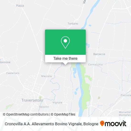 Cronovilla A.A. Allevamento Bovino Vignale map