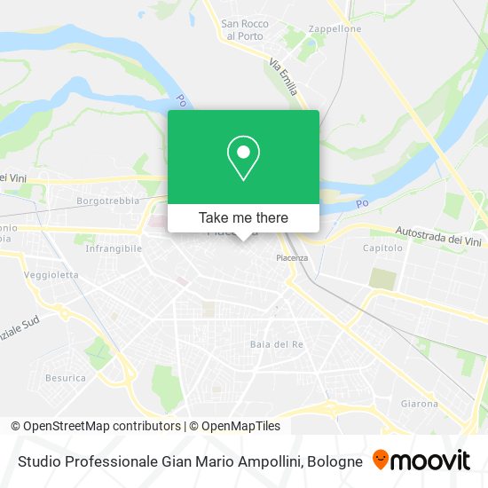 Studio Professionale Gian Mario Ampollini map