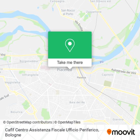 Caflf Centro Assistenza Fiscale Ufficio Periferico map