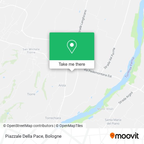 Piazzale Della Pace map