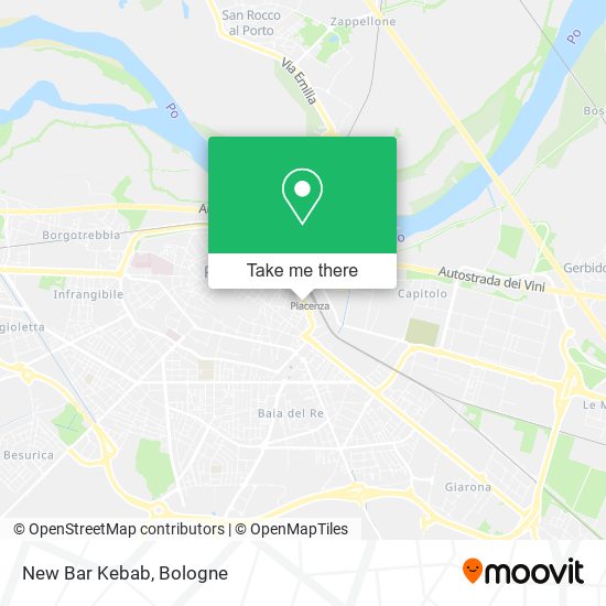 New Bar Kebab map