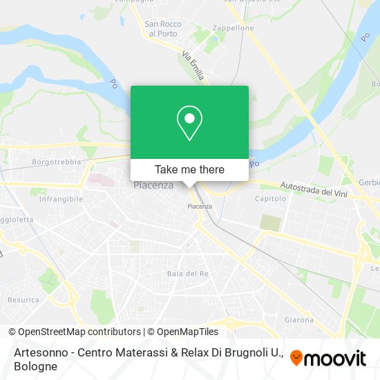Artesonno - Centro Materassi & Relax Di Brugnoli U. map