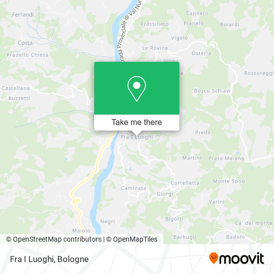 Fra I Luoghi map