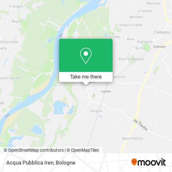 Acqua Pubblica Iren map