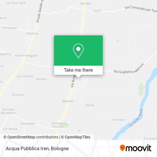 Acqua Pubblica Iren map
