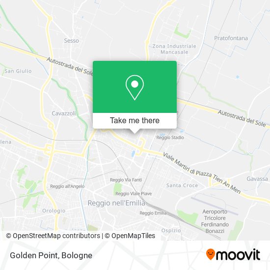 Golden Point map