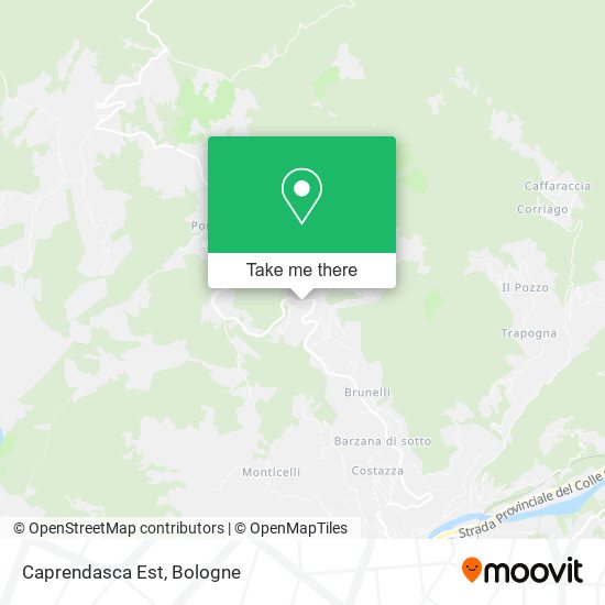 Caprendasca Est map