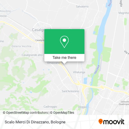 Scalo Merci Di Dinazzano map