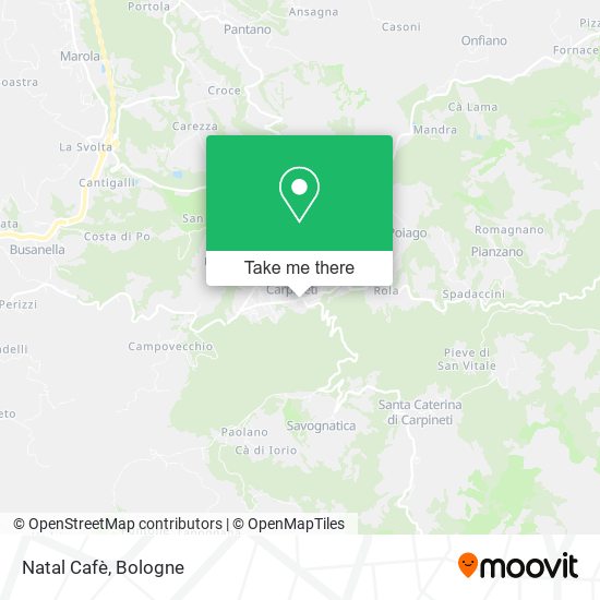 Natal Cafè map