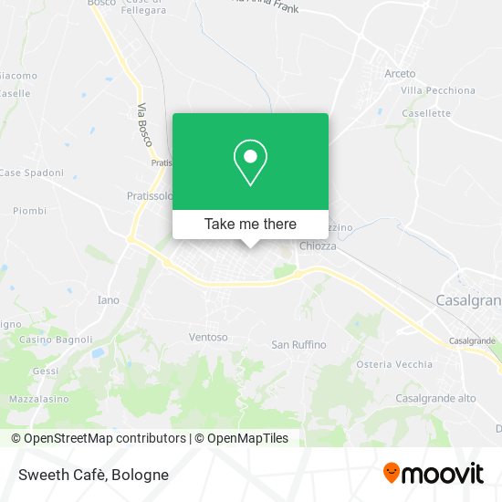 Sweeth Cafè map