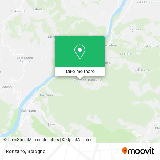 Ronzano map