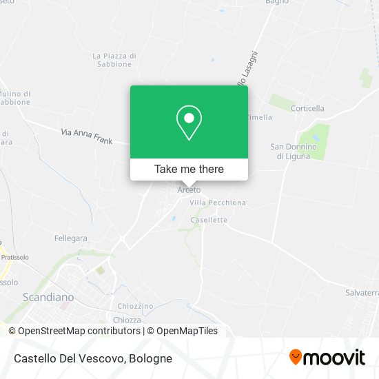 Castello Del Vescovo map