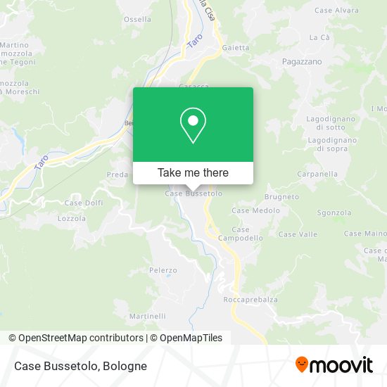 Case Bussetolo map