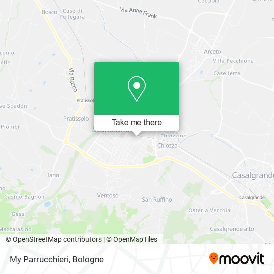 My Parrucchieri map