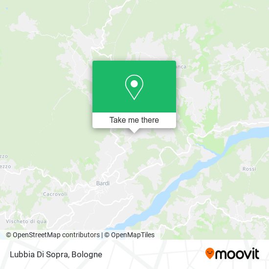 Lubbia Di Sopra map