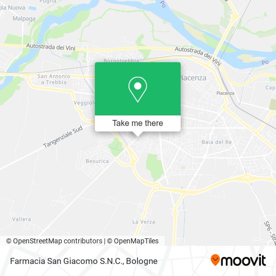 Farmacia San Giacomo S.N.C. map