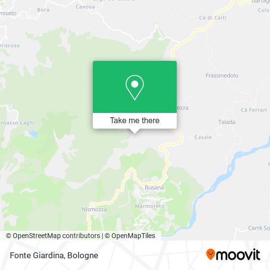 Fonte Giardina map