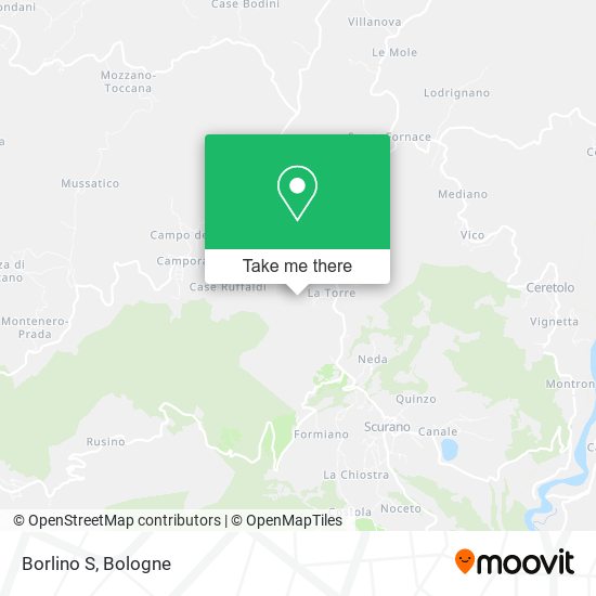 Borlino S map