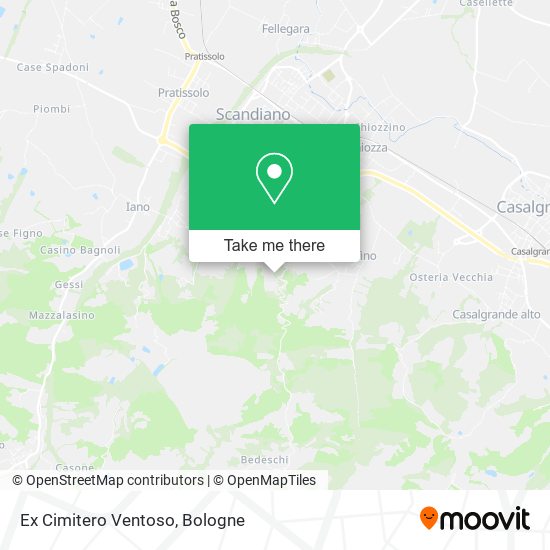 Ex Cimitero Ventoso map