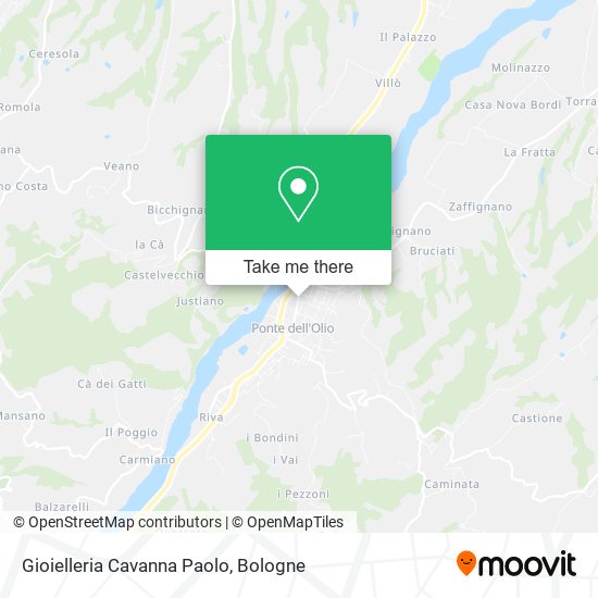 Gioielleria Cavanna Paolo map