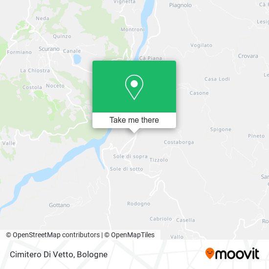 Cimitero Di Vetto map