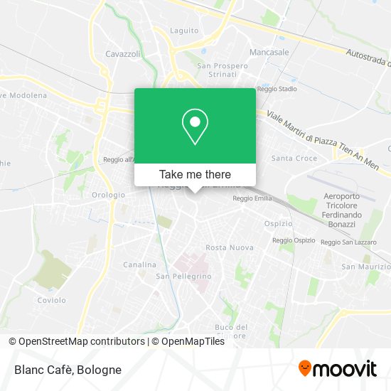 Blanc Cafè map