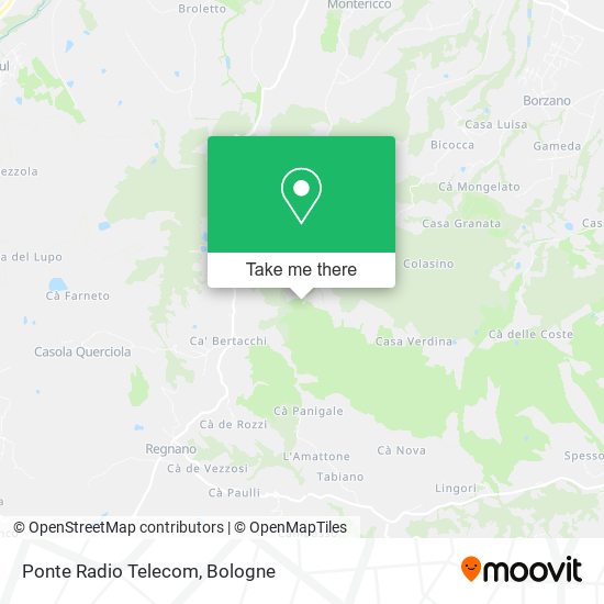 Ponte Radio Telecom map