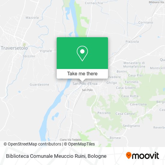 Biblioteca Comunale Meuccio Ruini map