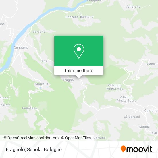 Fragnolo, Scuola map