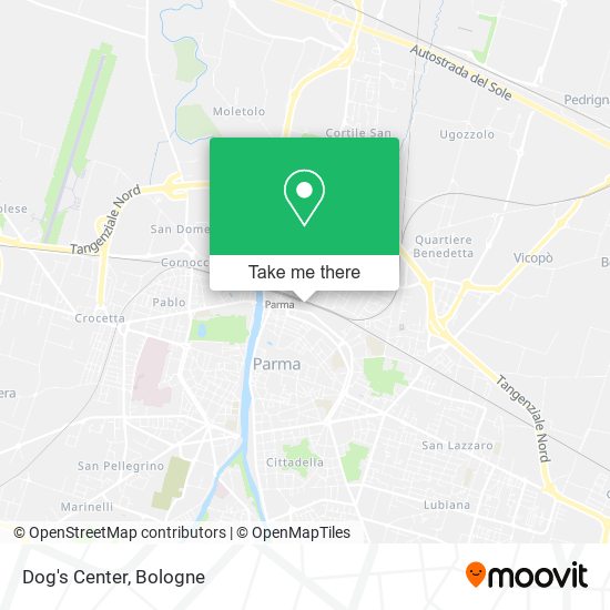 Dog's Center map